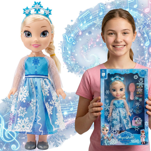 Bambola grande elsa - bambola,